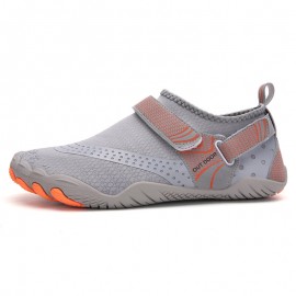 Men Outdoor Fabric Mesh Non Slip Quick Drying Beach Water Diving Shoes