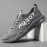 Men Breathable Non Slip Comfy Soft Bottom Lace Up Trendy Sports Casual Court Shoes