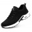 Men Breathable Fabric Soft Sole Cushioned Comfy Working Casual Labor Safety Shoes