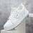 Men Microfiber Soft Sole Comfy Platform Pure Color One Size Smaller Casual Court Shoes