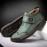 Men Microfiber Leather Hand Stitching Breathable Soft Sole Casual Martin Ankle Boots