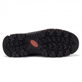 Men Retro Microfiber Leather Comfy Slip-on Outdoor Non Slip Casual Flat Shoes