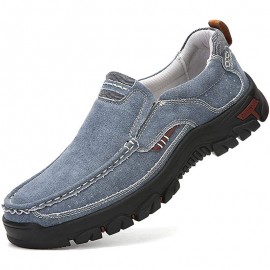 Men Breathable Slip Resistant Casual Outdoor Loafers
