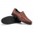 Men Retro Cow Leather Slip Resistant Slip On Casual Shoes