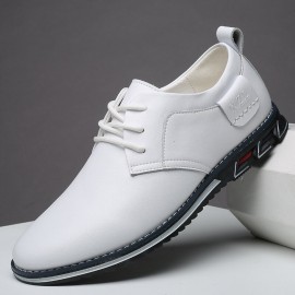 Men Microfiber Leather Non Slip Business Casual Shoes