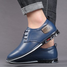 Men Microfiber Leather Non Slip Business Casual Shoes